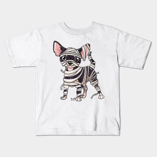 Chihuahua Mummy Illustration Kids T-Shirt